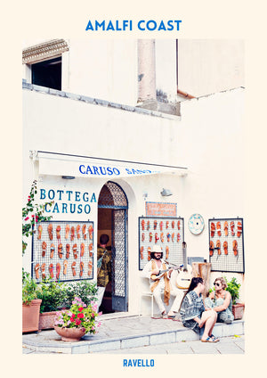 Amalfi Coast Poster Chilling in Ravello