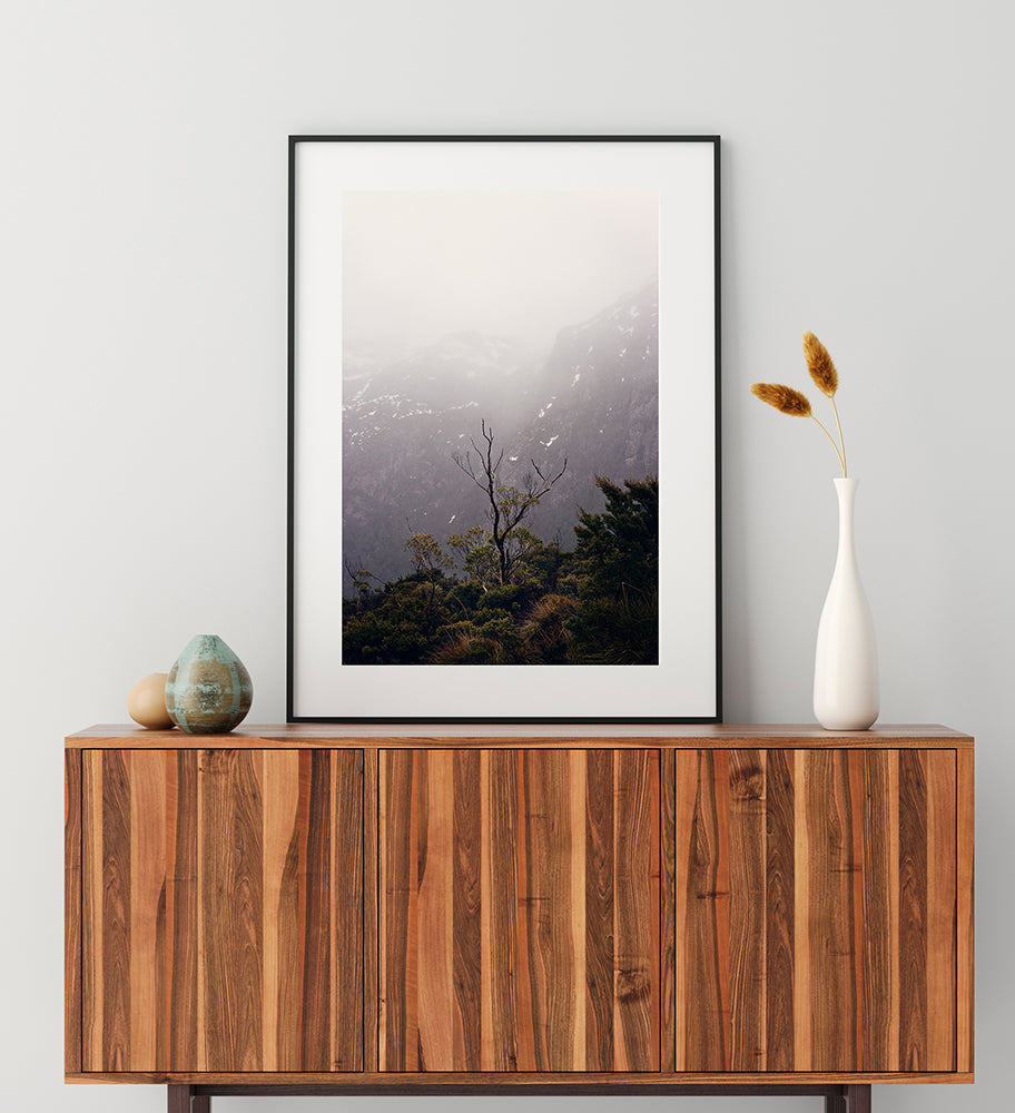  Cradle Mountain Wall Art  prints featuring the Tasmanian landscapes of Cradle Mountain National Park in the winter by photographer Millie Brown